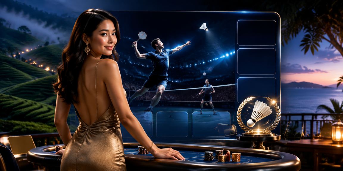 Pengguna Malaysia mengikuti perlawanan langsung bola sepak dan badminton di platform 21a